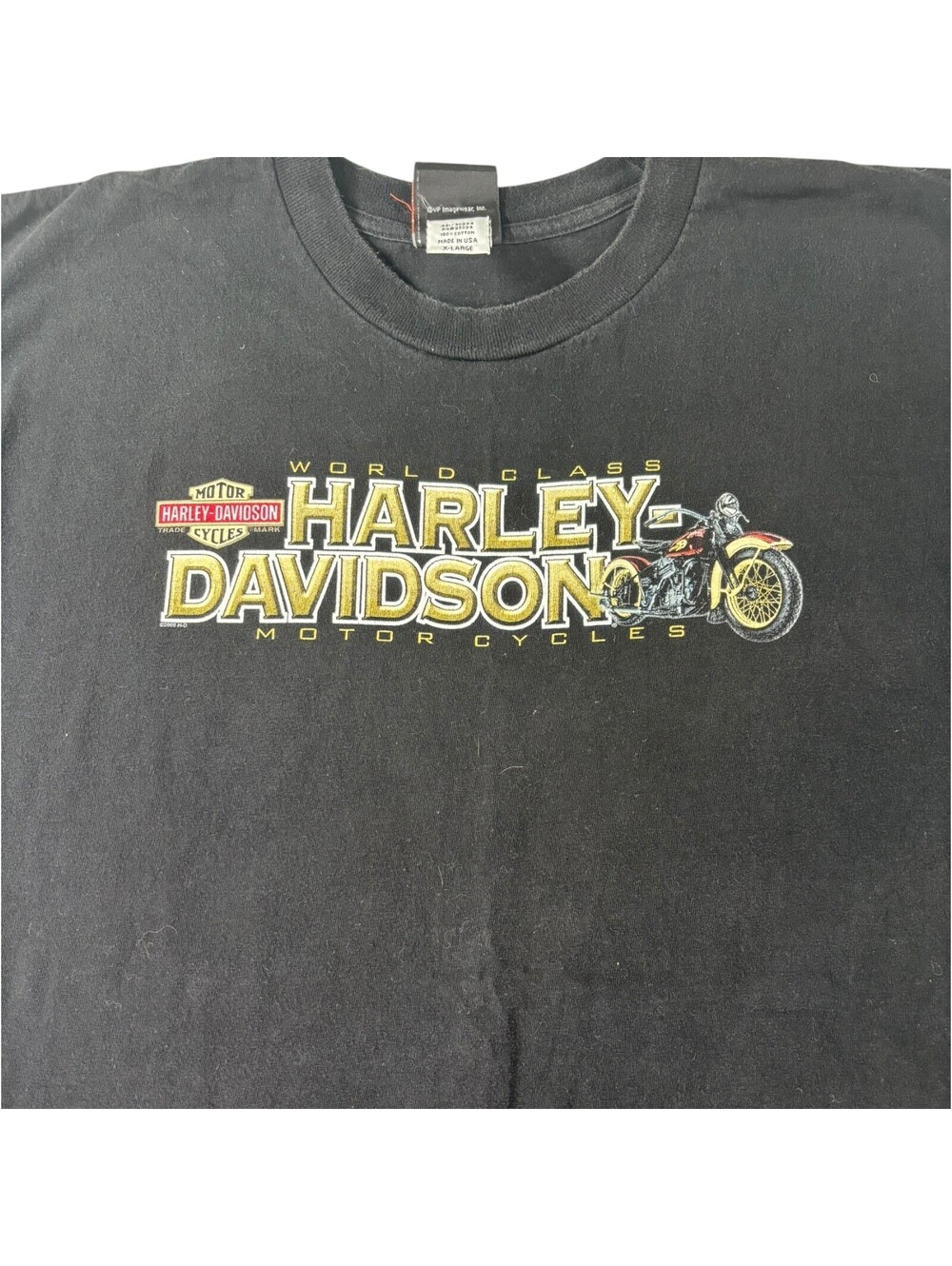 Vintage Harley Davidson T Shirt Mens XL Black Daytona Bruce Rossmeyer USA Made - Picture 2 of 8